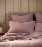 Linen bedding Woodrose